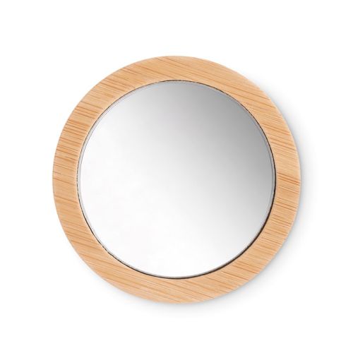 Make-up spiegel bamboe - Afbeelding 2